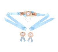 Toyvian Sash Et Corsage Maternité Pour Maman Et Papa à Venir Accessoires Photo Pour Shower Et Fête De Révélation De Genre Souvenirs De Grossesse Et Décorations Événementielles