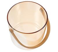 Toyvian Seau à Vin en Verre 1500Ml Moyen Format Panier de Rangement Pratique pour Fruits et Snacks Poignée Intégrée Usage Maison et Réception