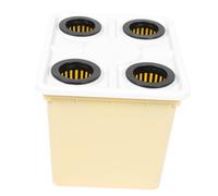 Toyvian Seau de Culture Hydroponique Durable Plastique Corrosion pour Légumes et Fruits Support de sans Terre Panier de Plantation Multifonction pour et Potagers