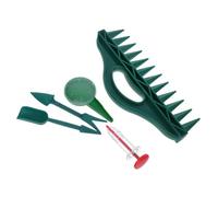 Toyvian Semoir Manuel Ajustable pour Jardinage Distributeur pour Semis de Légumes et Fleurs Outil Ergonomique pour Petits et Plantation