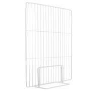 Toyvian Séparateur en Fil de Fer pour Congélateur 28X36 CM Cloison Métallique Stable pour Étagère de Réfrigérateur Accessoire de Rangement Polyvalent pour Organisation des Aliments