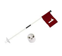 Toyvian Set de Drapeau avec Poteau et Base Kit pour Entraînement et Jeu Familial