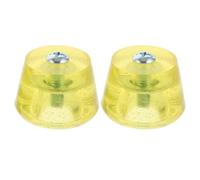 Toyvian Set de Freins pour Patins à roulettes Réglables Coussin de Frein PU Antidérapant Compatible Plupart des Rollers pour Entraînement Sécurisé