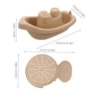 Toyvian Set de Jouets de Bain Empilables pour Bébés Tasses Gigognes Ludiques et Flottantes Éducatif pour Développement Manuel et Social des Tout Petits