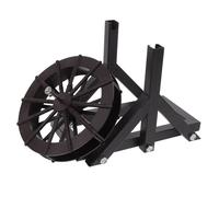 Toyvian Set de Roue à Eau DIY pour Fontaine de Table Décor Vintage Rotatif Micro Roue Eau pour Aménagement de et Accessoire Photo