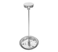 Toyvian Set Filtre Café Acier Inoxydable avec Plaque Poignée et Écran Maille Fine pour Filtration Pratique Accessoires Polyvalents pour Machine à Café Expresso et Cafetière à Piston à et
