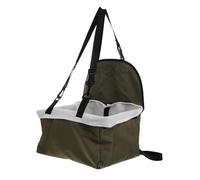 Toyvian Siège Auto Suspendu pour Chien et Chat, Panier de Voyage Respirant Vert, Petit Siège de Transport Confortable Sangles de Sécurité, pour Voiture et Déplacements en Famille
