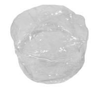 Toyvian Siège de Rangement Transparent pour Peluches Housse de Pouf Ronde avec Fermeture Éclair pour Canapé et Fauteuil pour Ranger et Organiser Les Jouets Peluche des Garçon Fille