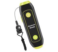 Toyvian Sifflet Électronique Haute Puissance avec Lampe Torche et Cordon | Sos Lumineux, Usage Extérieur et Dressage D’animaux, Corps ABS Vert, Accessoire Cordon Inclus