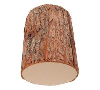 Toyvian Socle Décoratif Souche d'arbre Réaliste en Bois 20 X 15 CM Bougeoir Chauffe-Plat Rustique pour Décoration Noël Mariage Champêtre et Accessoire Photo DIY