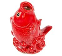 Toyvian Statue De Carpe pour Jardin Émetteur De Fontaine Extérieure Décoration De Carpe Remplacement Arroseur De Fontaine De Jardin