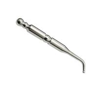 Toyvian Stylo D'acupuncture en Laiton avec Tête Arrondie Bâtonnet de Massage Auriculaire en Métal Argenté Outil de Massage des Points D'oreille pour Auto-diagnostic et Détente Usage Santé