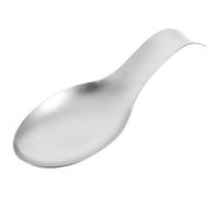 Toyvian Support Cuillère Acier Inoxydable Porte Louche et Cuillère Robuste pour Cuisine Accessoire Anti-éclaboussures Support Ustensiles pour Plan de Travail