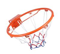 Toyvian Support de Basket Mural Robuste pour Garçon Fille Cadre Intérieur Portable Panier de Basket Mobile avec Filet Kit Complet pour Jeu à et Extérieur