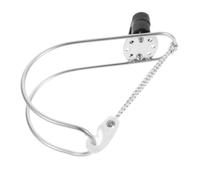 Toyvian Support de Bouée de Sauvetage de Fer à Cheval en Acier Inoxydable, Simple à Utiliser et Réglable, pour Bateau Vacances