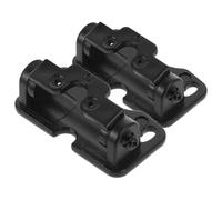 Toyvian Support de Caméra Arrière pour Voiture en Plastique Noir, Installation Facile, Pack de 2 Pièces, Compatible Caméra de Recul et Montage Rétroviseur