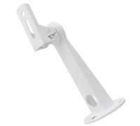Toyvian Support de Caméra de Sécurité Robuste en Métal Blanc Mural Angle Réglable pour Fixation Intérieure et Extérieure
