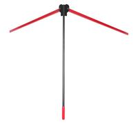 Toyvian Support de Coup de Pied de Football Réglable et Résistant aux Intempéries Tee Portable Base Stable Aide au Coup de Pied de Placement pour Entraînement Football Américain Adapté