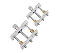 Toyvian Support de Fixation pour Mouvement de Montre 2 Pcs Métal Outil de Réparation Montres Professionnel Horloger Socle Stable pour Entretien Précise