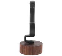 Toyvian Support de Montre Élégant en Bois de Noyer Foncé Design Détachable de C, Porte-Montre Stable pour Hommes et Femmes, Organisateur Pratique pour Bureau ou Table