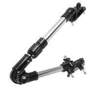 Toyvian Support De Parapluie Pliable Pour Vélo Et Poussette Fixation Sécurisée Tubes Verticaux Et Horizontaux Accessoire Pratique Pour Activités Extérieures Noir