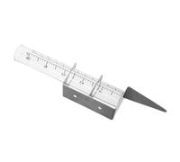 Toyvian Support De Pluviomètre Pluviomètre en Verre Pluviomètre De Terrasse Pluviomètre avec Piquet Pluviomètre pour Clôture Tube À Essai Transparent Jauge d'eau De Jardin