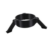 Toyvian Support de Pôle du Support de Tube de Tube de pour extérieur de l'animal de Compagnie Noir