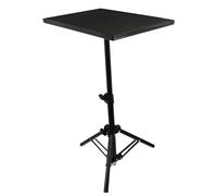 Toyvian Support De Projecteur Pliable Table De Projection 55 Cm Trépied Métallique Réglable, Plateau Multifonction pour Ordinateur Portable Et Tablette, pour Cinéma Maison Et Réunion