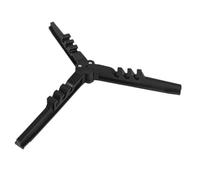 Toyvian Support de réservoir de gaz Portable construit tréteaux Pliables Rangement Bouteille Porte-Bouteille de Carburant Support stabilisateur pour réservoir d'essence Nylon Black