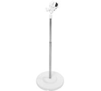 Toyvian Support de Sèche-cheveux Jusqu'à 6cm Réglable avec Pince Pied Stable en Acier Inoxydable pour Animaux pour Toilettage à Domicile et Usage Professionnel