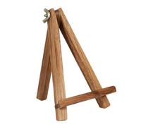 Toyvian Support de Téléphone en Bois D’Acacia Pliable Trépied Réglable pour Bureau et Exposition Support de Tablette et Smartphone Compact pour Usage Domestique et Élève