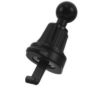 Toyvian Support de Téléphone pour Voiture à Grille D’aération, Rotule | Fixation Clip pour Sortie D’air, Plastique Noir, Installation Flexible, Maintien Stable, Usage en Conduite