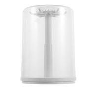 Toyvian Support D'exposition pour Figurines avec Crochet Modulaire et Pivot à Roulement, Design Suspendu Gain de Place en PS et Pet Blanc, pour Murs et Espaces Compacts