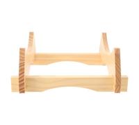 Toyvian Support Distributeur de Boissons en Chêne Naturel 5l, Porte-seau à Bière en Bois Massif, Socle Décoratif pour Fût de Vin, Carafe à Eau et Bonbonne - Meuble de Salle à Manger