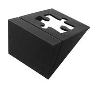Toyvian Support Fonction Couvercle Énigmes Boîte Pla Noir à pour en de avec Base Stable, Design Simple et Anti-décoloration, pour Décoration et Amateurs de Puzzles Adultes