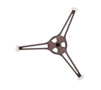 Toyvian Support Micro-ondes Plateau Tournant avec Triple Bras Base Résistante Haute Température Anneau de Maintien pour Réparation et Prolongation Du Four Micro-ondes