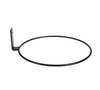 Toyvian Support Mural pour Pots de Fleurs Noir Porte Plantes Pratique pour Jardin Vertical Crochets de Rangement pour Fleurs et Plantes pour Intérieur et Extérieur