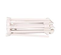 Toyvian Support Pliable pour Séchage de Pâtes et Spaghetti en Abs Blanc, Réglage Manuel, pour Petites Cuisines et Séchage des Pâtes Fraîches