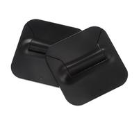 Toyvian Support Portable en Abs 2 Pièces Ordinateur Portable pour Pliable Noir Réglage et Tablette pour Jouer et Lire