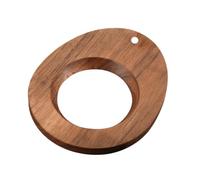 Toyvian Support Porte-filtre à Café Bois de Noyer Porte Cône Filtre Pratique et Léger et Facile à Nettoyer Accessoire Élégant pour Usage Domestique et Extérieur