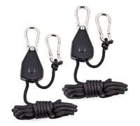 Toyvian Supports Réglables pour Lampes de Culture 1/8 Pouce Cintres en Corde Robuste pour Jardinage et Culture de Plantes Cintres Multifonctions Facile à Installer et Ajuster