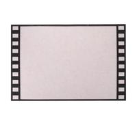 Toyvian Tableau D'affichage Pellicule Cinéma Rétro Feutre 24x16 Pouces