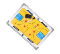 Toyvian Tableau de Basketball Entraînement Suspendu Aluminium pour Entraîneurs Planification Stratégique Équipe Surface Texturée pour Formation et Match