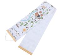 Toyvian Tableau de Mesure de Croissance pour Garçon et Filles en Toile et Bois, Règle Murale Suspendue Amovible, Décoration Créative pour Chambre et Maternelle, Design Unique et Délicat