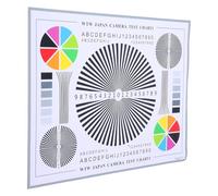 Toyvian Tableau D'étalonnage Mise Point pour Objectif et Réseau en Papier, Image Claire, Application Polyvalente pour Tests et Projets à Long Terme
