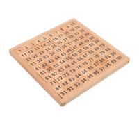 Toyvian Tableau Éducatif Bois Montessori Planche de Comptage Numérique Interactive pour Apprentissage Mathématique Garçon Fille École Primaire