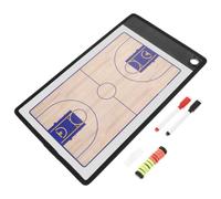 Toyvian Tableau Magnétique Portable de Coaching Basketball | Fer, Diagrammes Clairs, Multifonctionnel, Format Compact, Usage Terrain, Équipement D’entraînement