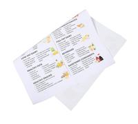 Toyvian Tableau Mural avec Liste des Aliments Adaptés pour Prédiabétiques de Planification des Repas et Conseils Diététiques pour Gestion du Diabète