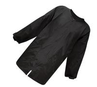 Toyvian Tablier de Salon Imperméable Noir Manches Longues pour Coiffeurs et Esthéticiennes, Taille Unique, Protection Anti-taches, Léger et Solide, Usage Professionnel en Salon