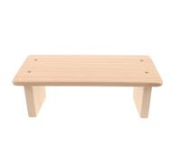 Toyvian Tabouret de Prière Protection des Genoux en Bois Beige Compact et Surface Facile d'entretien, Chaise de Contemplation Prière Personnelle